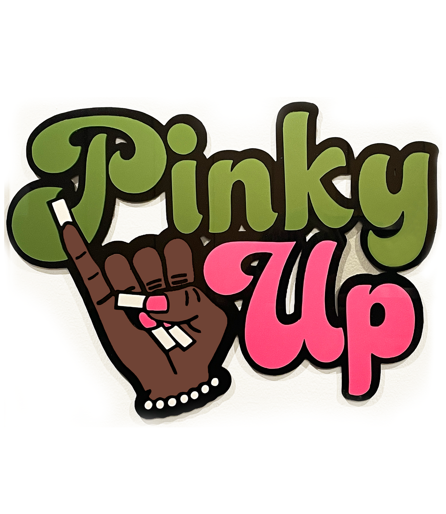 Pinky Up Wall Art