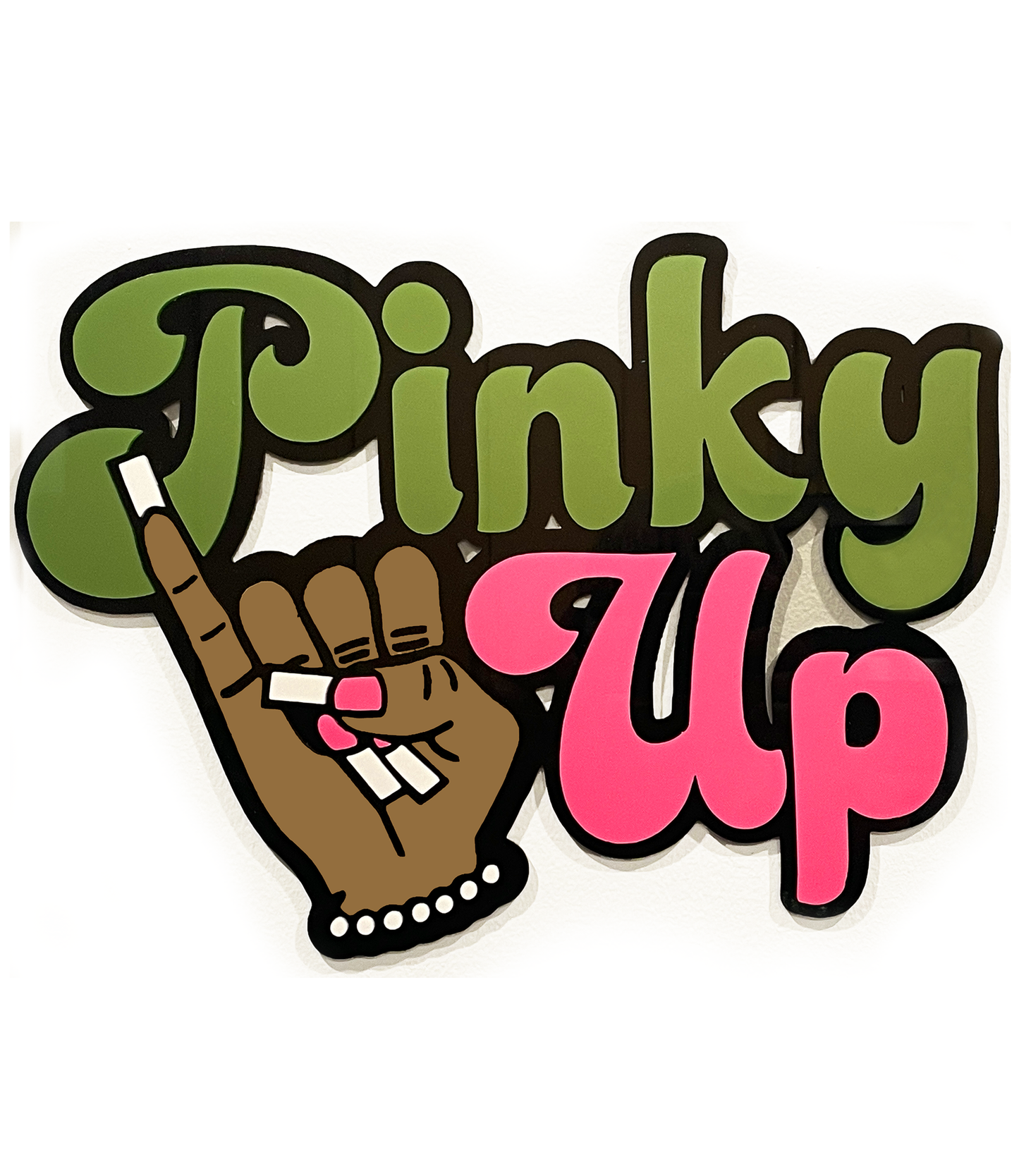 Pinky Up Wall Art