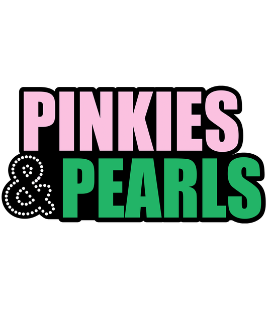 Pinkies & Pearls Wall Art