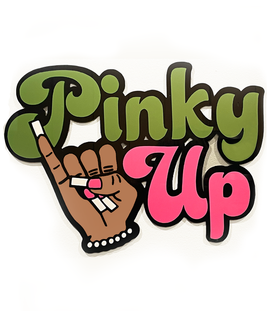 Pinky Up Wall Art